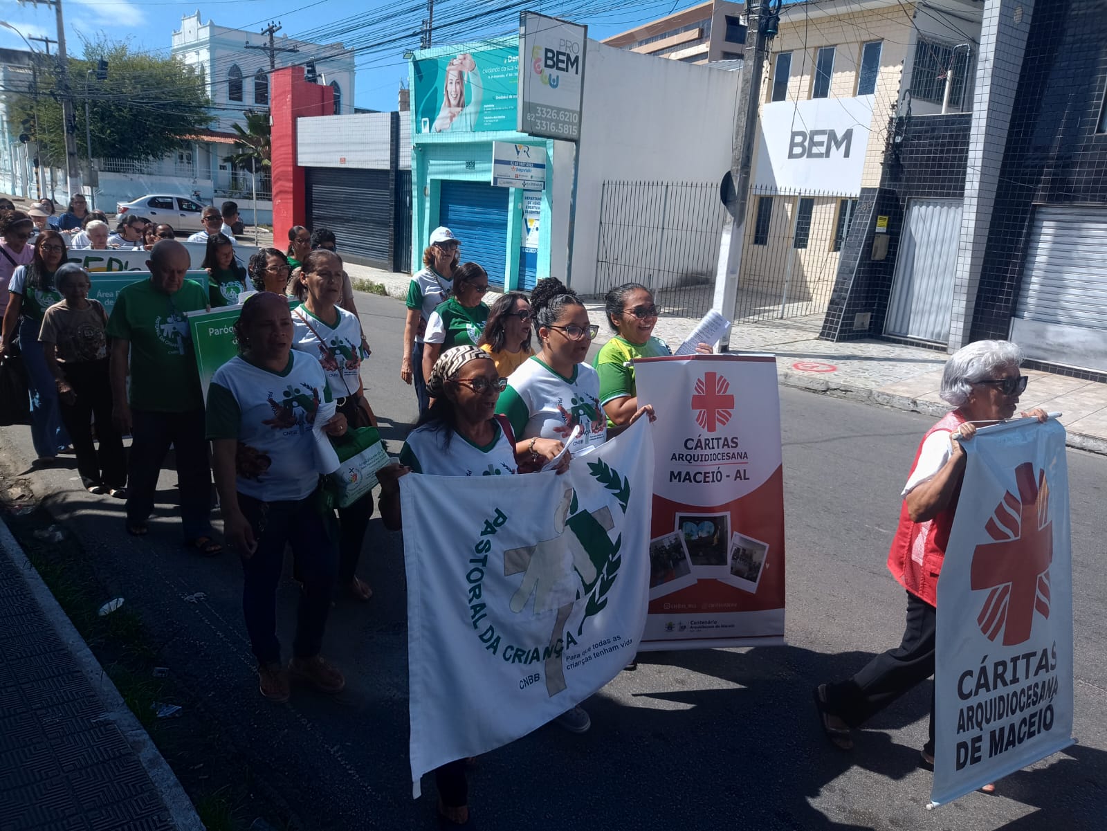 Peregrinação na Arquidiocese de Maceió