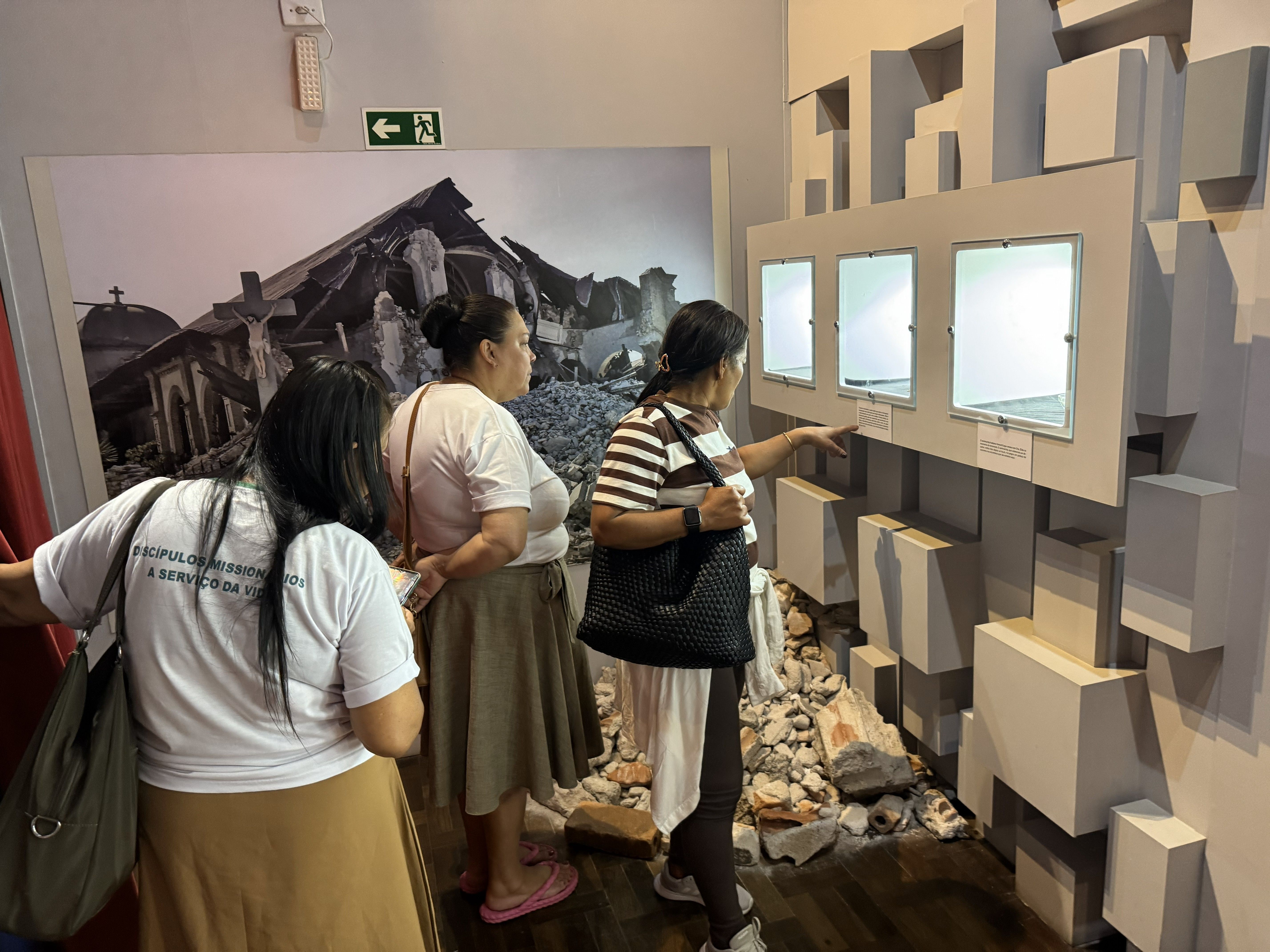 Líderes visitam o Memorial Dra Zilda
