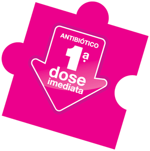 Antibiotico primeira dose imediata