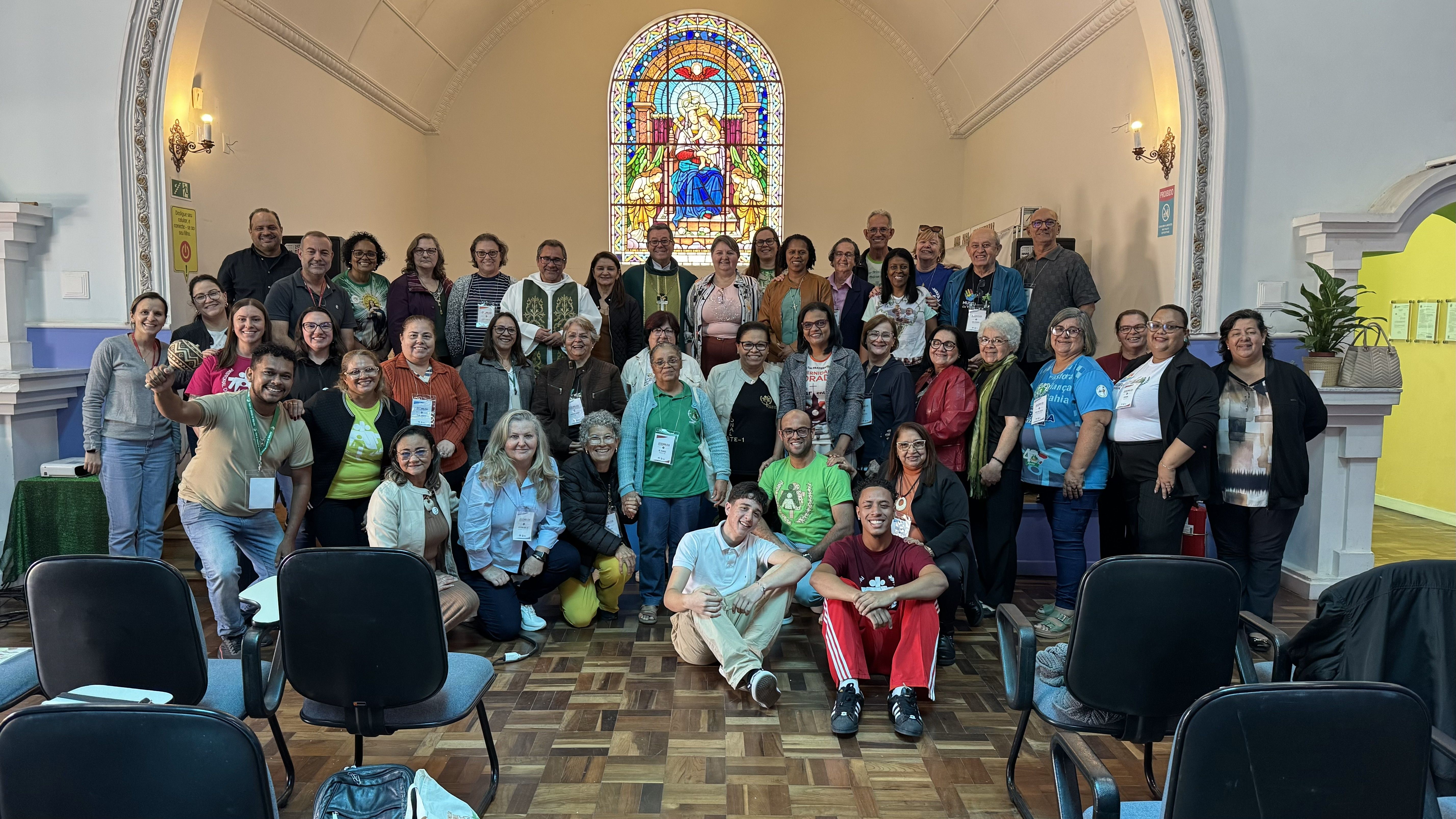 Participantes reunidos na Assembleia Nacional da Pastoral da Criança