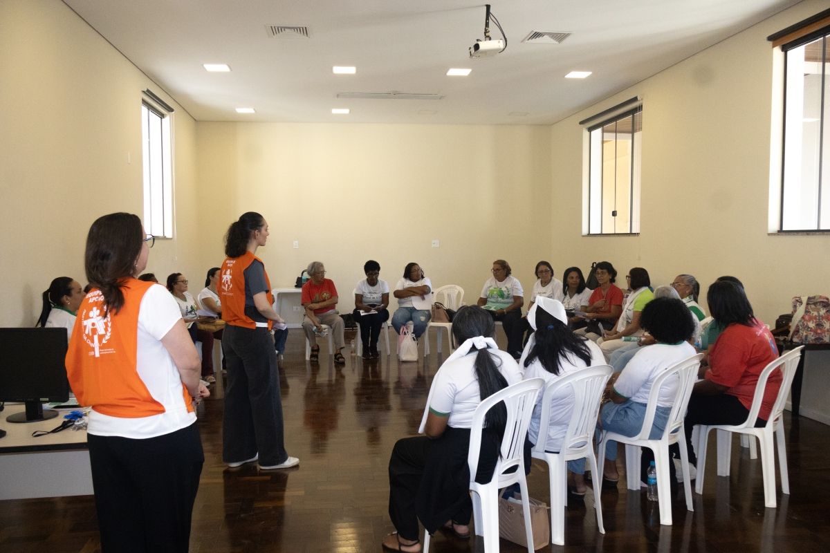 Oficina de acolhimento no Jubileu da Esperança