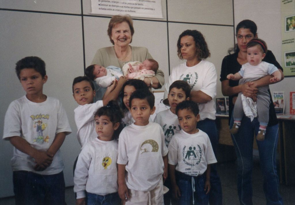 Visita de Dr.a Zilda Arns à Diocese em 2001