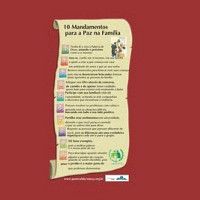  Os 10 mandamentos para a paz na família